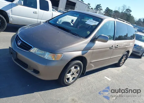 2003 Honda Odyssey Ex-L z USA, uszkodzony, nr VIN 5FNRL18953B082790